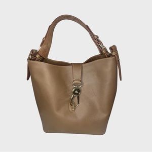 Dooney & Burke Florentine Logo Lock Shoulder Bag and Wristlet